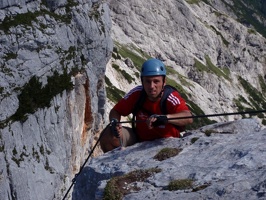 Erich gl cklich am Gipfel