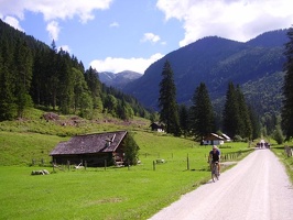 Am Weg zur Blaa Alm