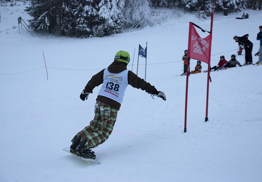 Kinderski-/Snowboardkurs 2010 - Das Rennen (10.01.2010)