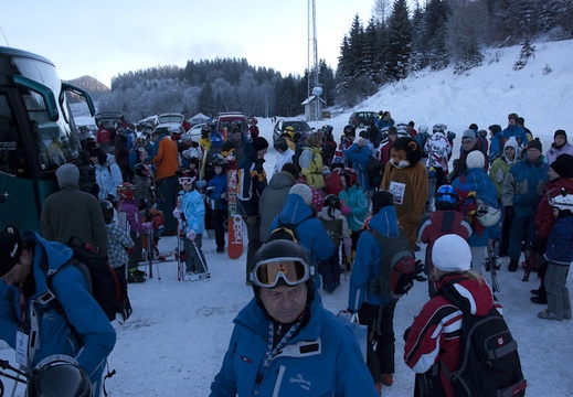 Kinderski-/Snowboardkurs 2010 1.Tag (05.01.2010)
