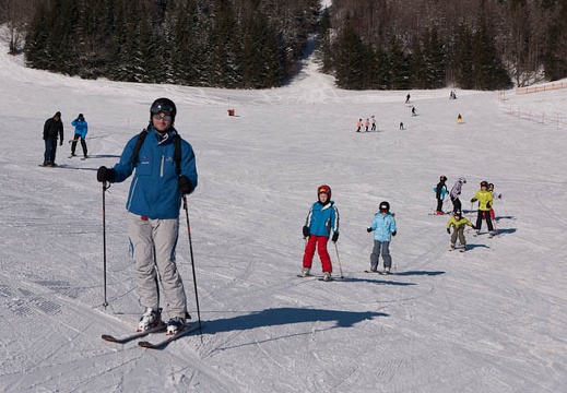 Kinderski-/ Snowboardkurs 2011 1.Tag (08.01.2011)
