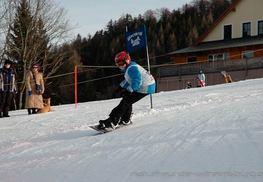 Kinderski-/ Snowboardkurs 2011 Das Rennen (16.01.2011)