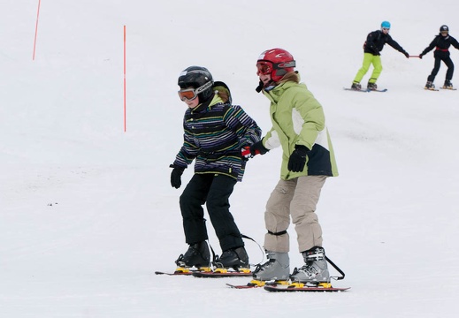 Kinderski-/ Snowboardkurs 2012 2.Tag (08.01.2012)