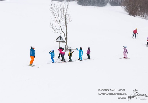 Kinderski-/ Snowboardkurs 2012 3.Tag (14.01.2012)