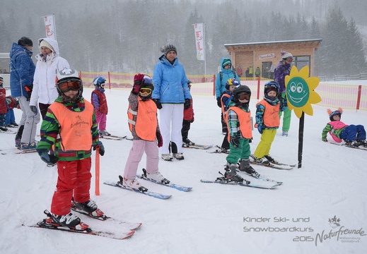Kinderski-/Snowboardkurs 2.Tag 2015