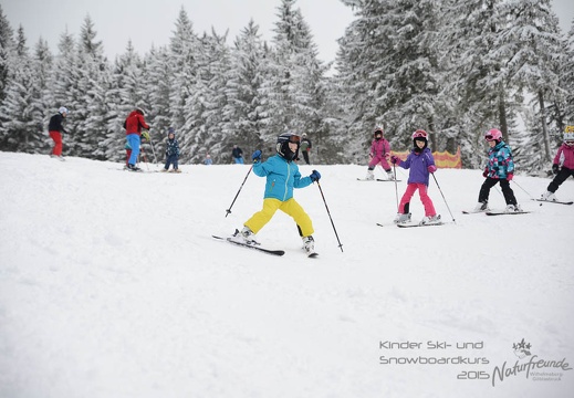 Kinderski-/Snowboardkurs 4.Tag 2015