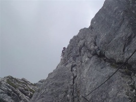 Klettersteig S d Eine von vielen C D Stellen