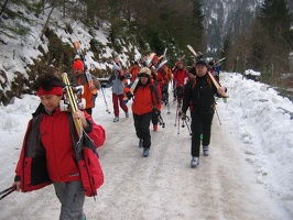 Schitour Hinteralm 21 01 2006 010