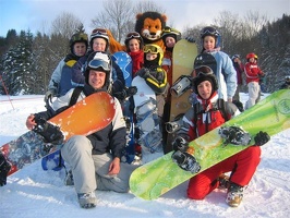 Kinderschikurs 2006 Gruppe Goasl jr