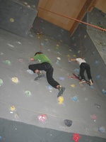 Zu zweit in der Wand