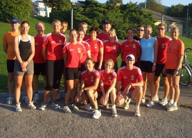 Laufgruppe 19 Personen