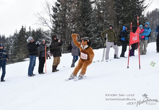 Kinderski-& Snowbordkurs 2017 Das Rennen