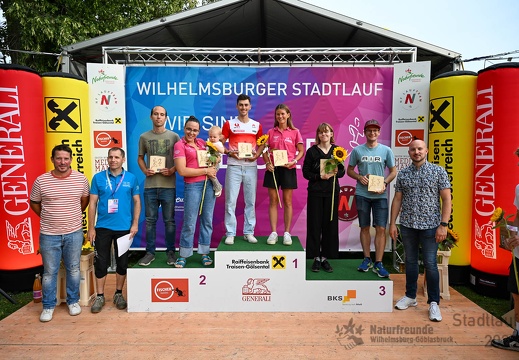 Siegerehrung Hauptlauf